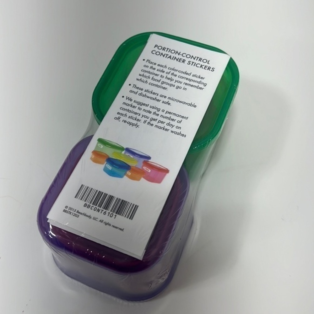 Portion control containers